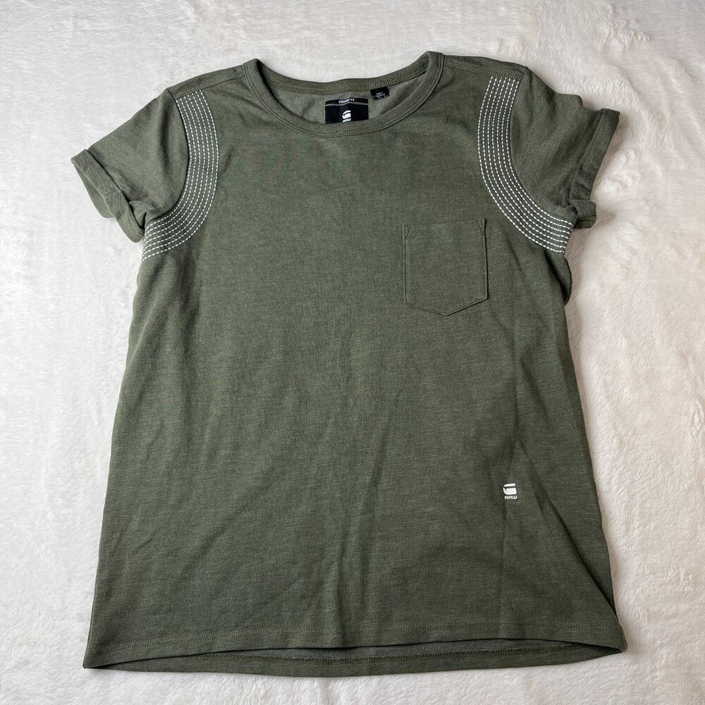 Raw Straight Fit Crewneck Short Sleeve Straight fit TShirt Size XS